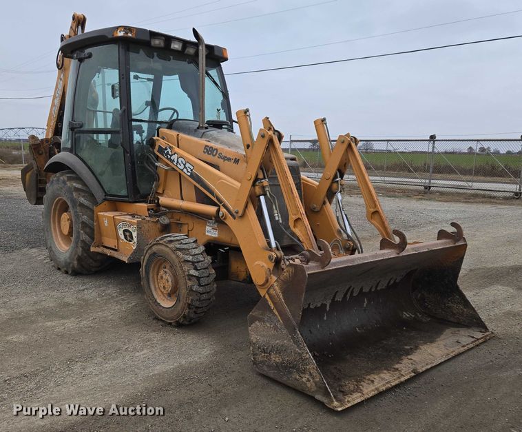 image for item ET5368 2002 Case 580 Super M backhoe