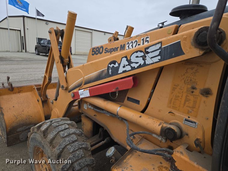 image for item ET5368 2002 Case 580 Super M backhoe