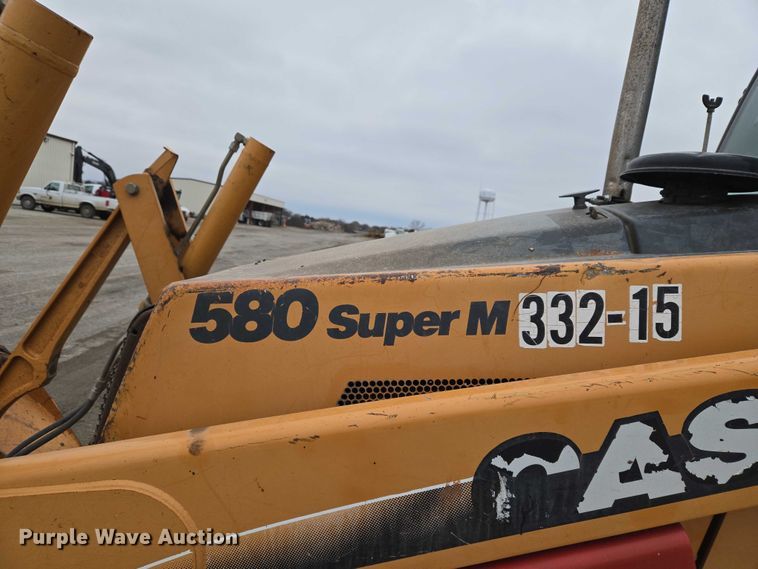 image for item ET5368 2002 Case 580 Super M backhoe