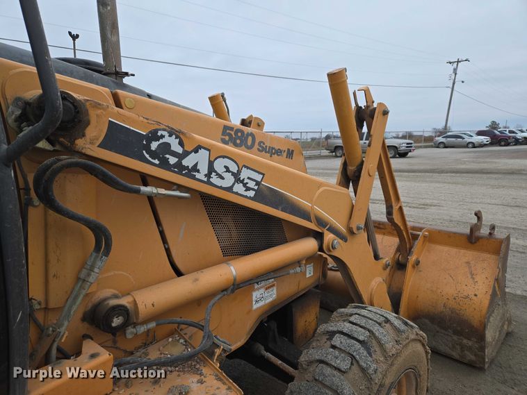 image for item ET5368 2002 Case 580 Super M backhoe