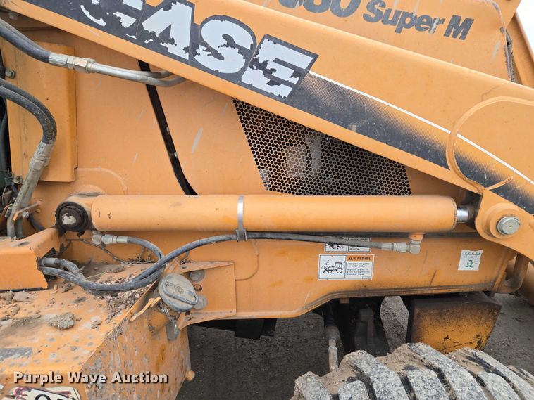 image for item ET5368 2002 Case 580 Super M backhoe