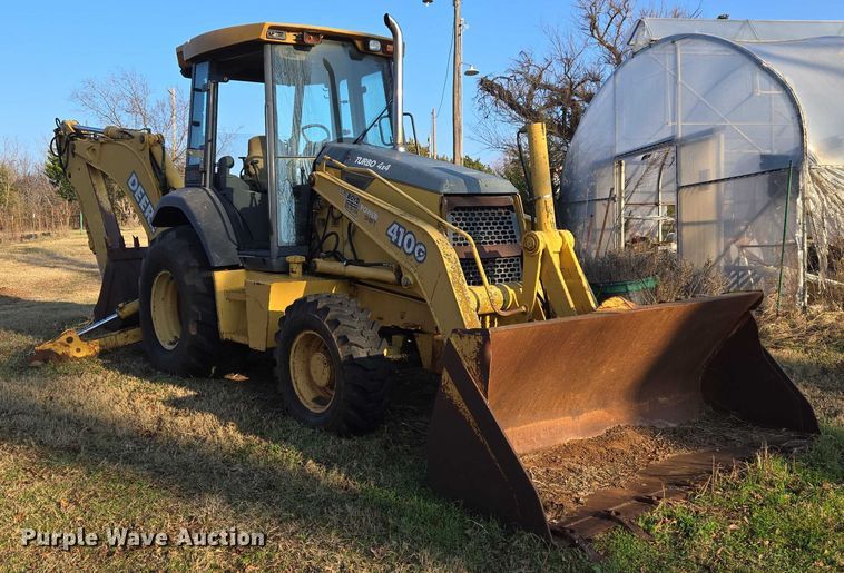 image for item ET5373 2002 John Deere 410G backhoe