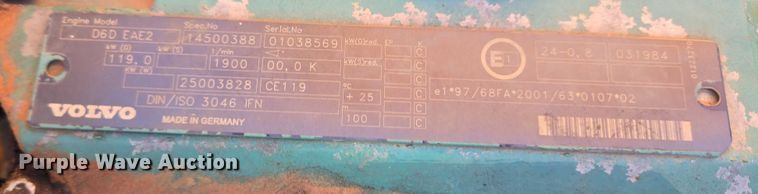 image for item ET5375 2005 Volvo EC210B LC excavator