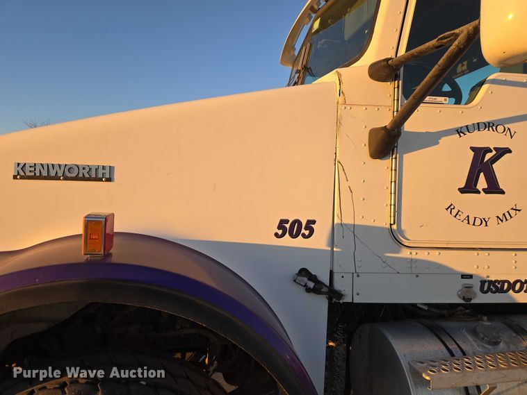 image for item ET5384 2014 Kenworth W900 ready mix truck