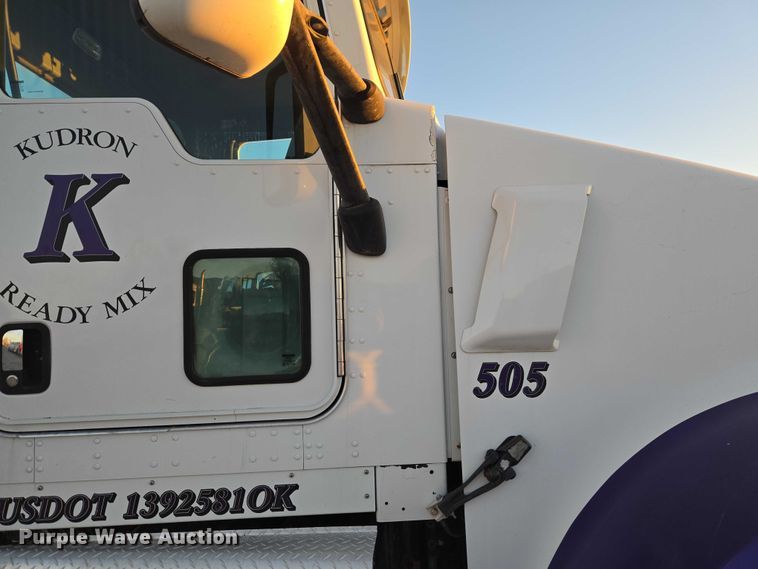 image for item ET5384 2014 Kenworth W900 ready mix truck