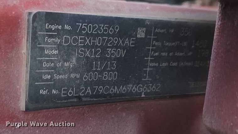 image for item ET5384 2014 Kenworth W900 ready mix truck