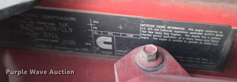 image for item ET5385 2015 Kenworth W900 ready mix truck