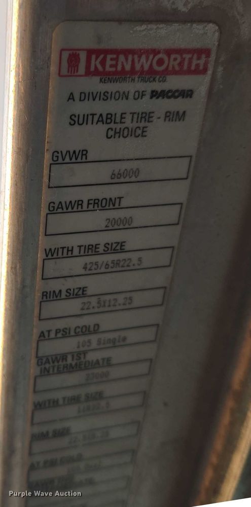 image for item ET5385 2015 Kenworth W900 ready mix truck