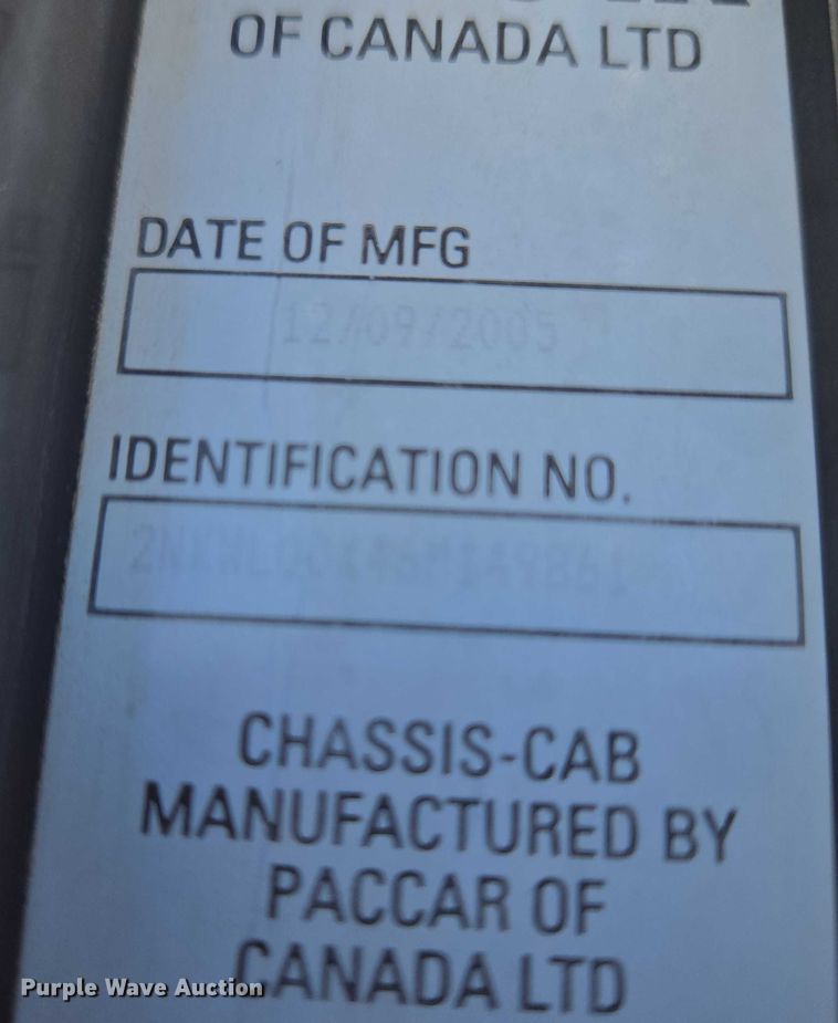 image for item ET5386 2006 Kenworth W900 ready mix truck