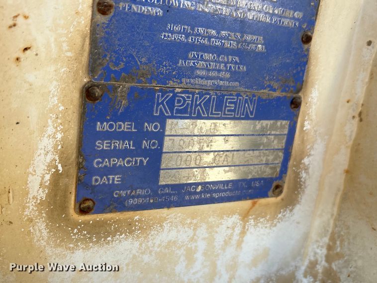 image for item ET5415 2008 Ford F750 water truck