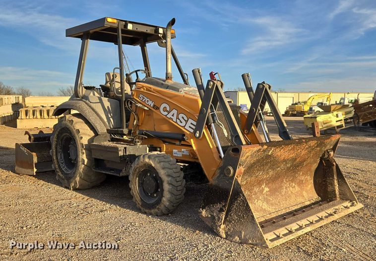 image for item ET5424 2018 Case 570N EP landscape tractor