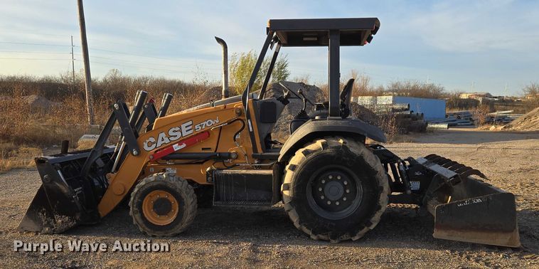 image for item ET5424 2018 Case 570N EP landscape tractor