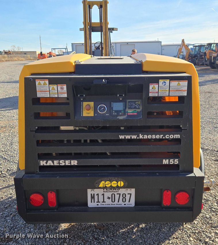image for item ET5426 2022 Kaeser M55 air compressor