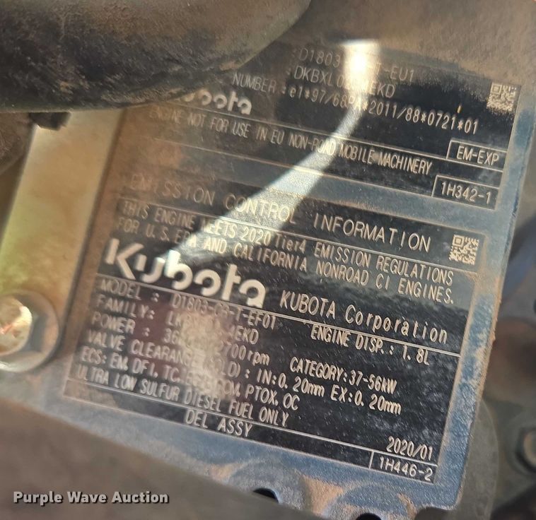 image for item ET5426 2022 Kaeser M55 air compressor