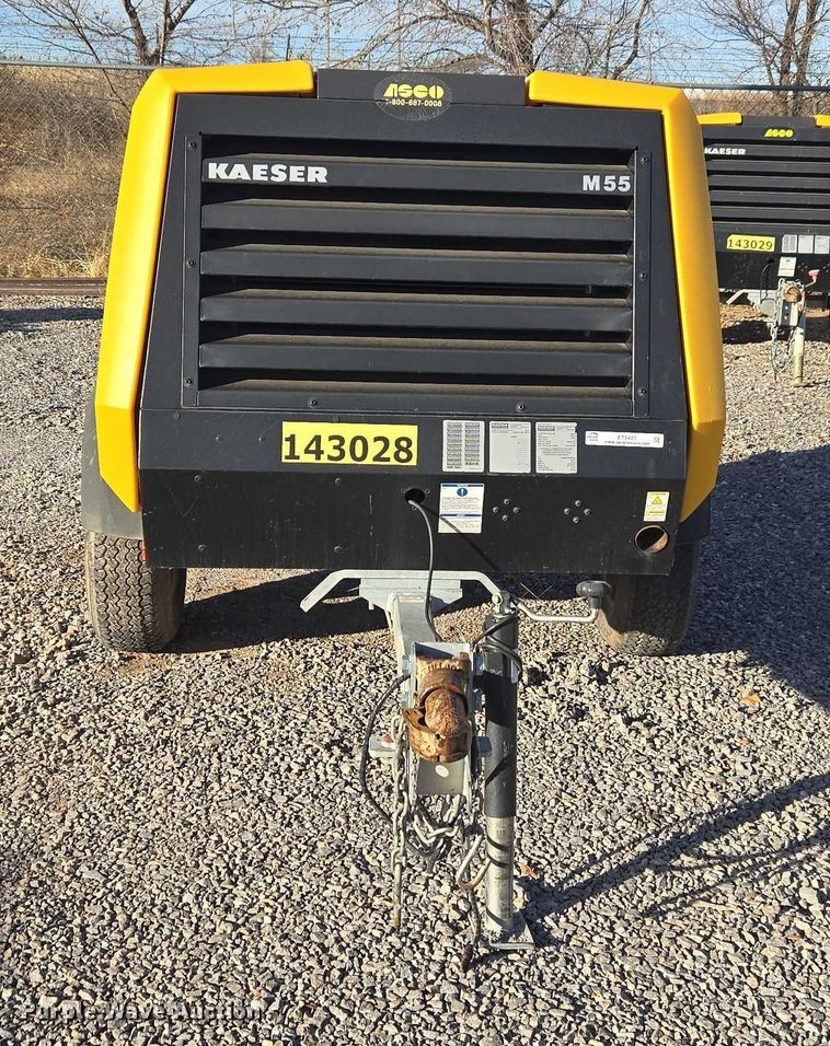 image for item ET5427 2022 Kaeser M55 air compressor