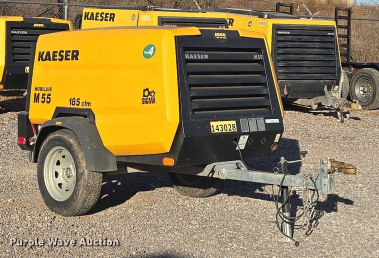 image for item ET5427 2022 Kaeser M55 air compressor