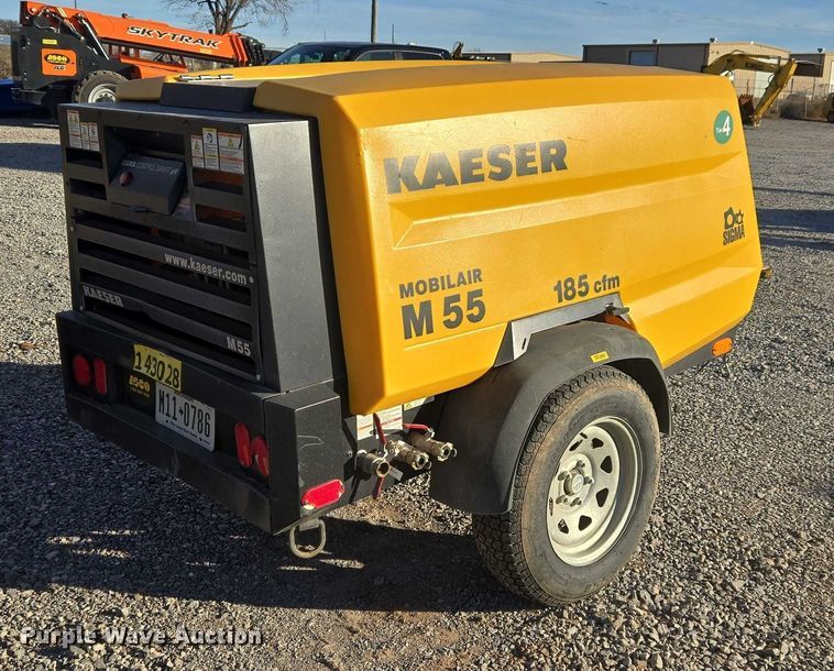 image for item ET5427 2022 Kaeser M55 air compressor