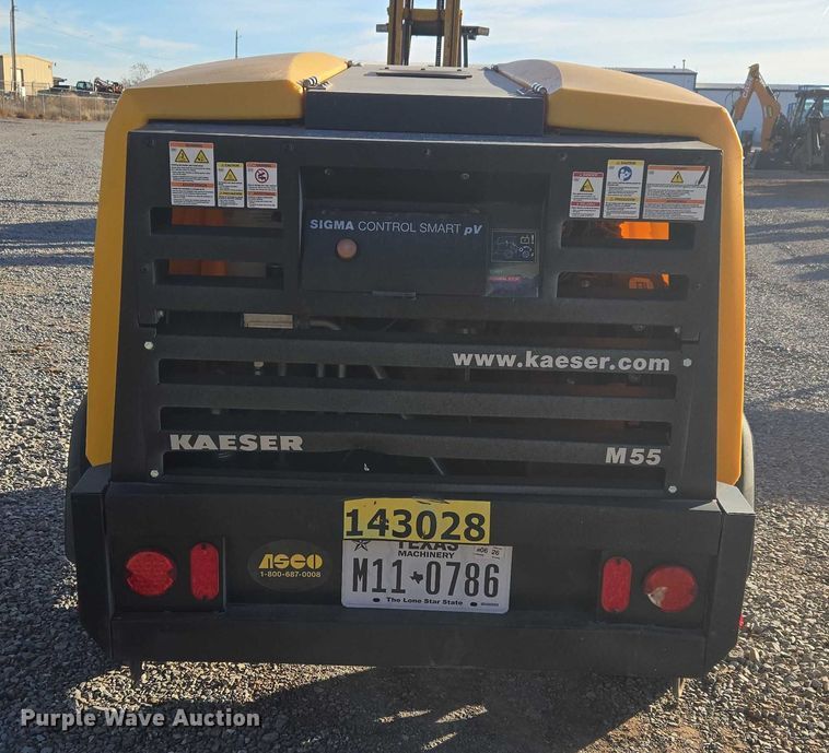 image for item ET5427 2022 Kaeser M55 air compressor
