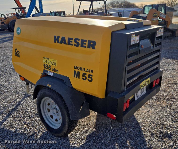 image for item ET5427 2022 Kaeser M55 air compressor