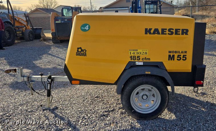 image for item ET5427 2022 Kaeser M55 air compressor