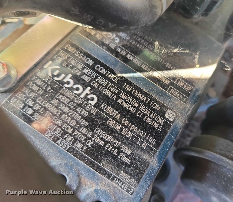 image for item ET5427 2022 Kaeser M55 air compressor