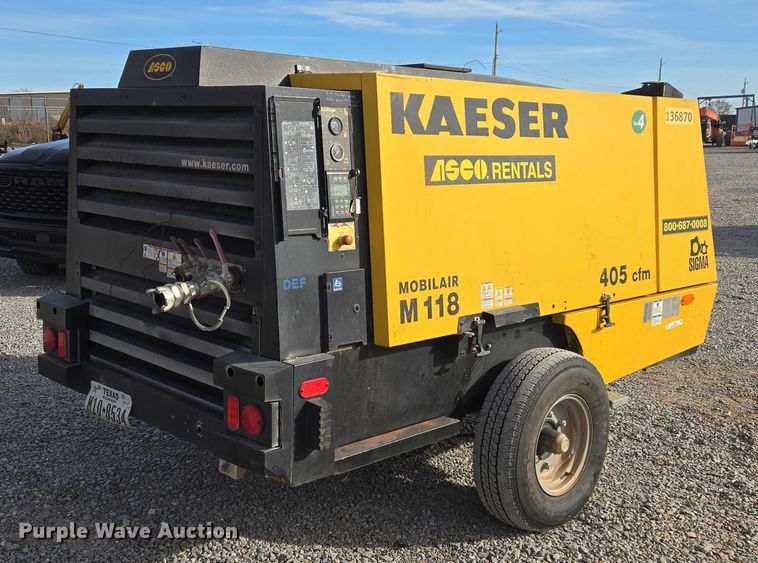 image for item ET5428 Kaeser M118 air compressor