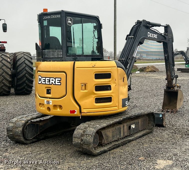 image for item ET6676 2018 John Deere 50G mini excavator