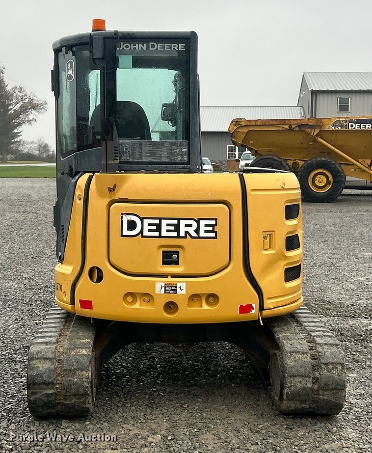 image for item ET6676 2018 John Deere 50G mini excavator