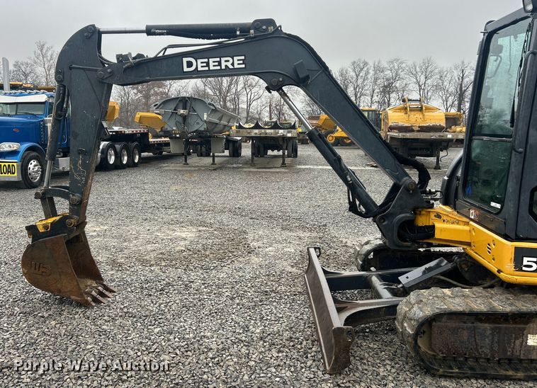 image for item ET6676 2018 John Deere 50G mini excavator