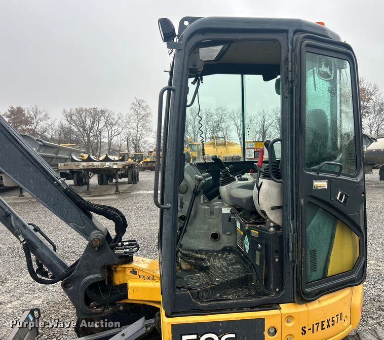 image for item ET6676 2018 John Deere 50G mini excavator