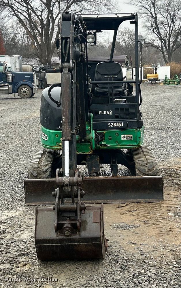 image for item ET6677 2013 John Deere 35D mini excavator