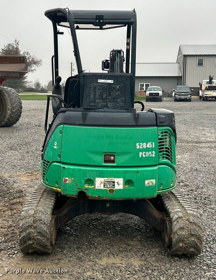 image for item ET6677 2013 John Deere 35D mini excavator