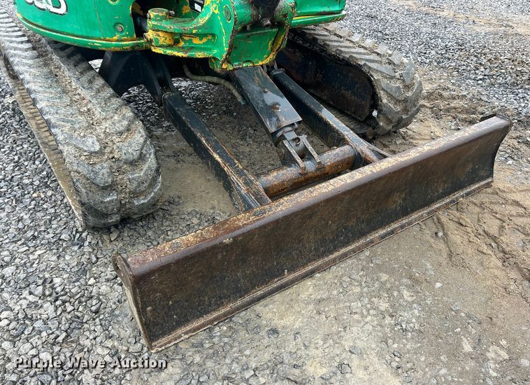 image for item ET6677 2013 John Deere 35D mini excavator