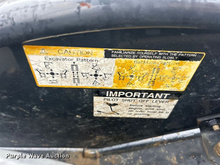 image for item ET6677 2013 John Deere 35D mini excavator