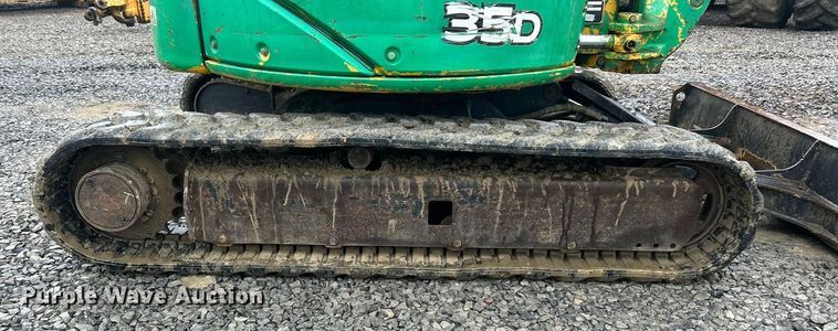 image for item ET6677 2013 John Deere 35D mini excavator