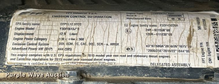 image for item ET6678 2018 Case IH Steiger 540S 4WD tractor