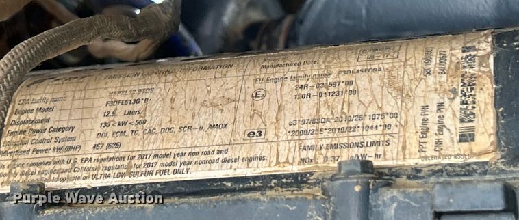 image for item ET6679 2017 Case IH Steiger 580 4WD tractor