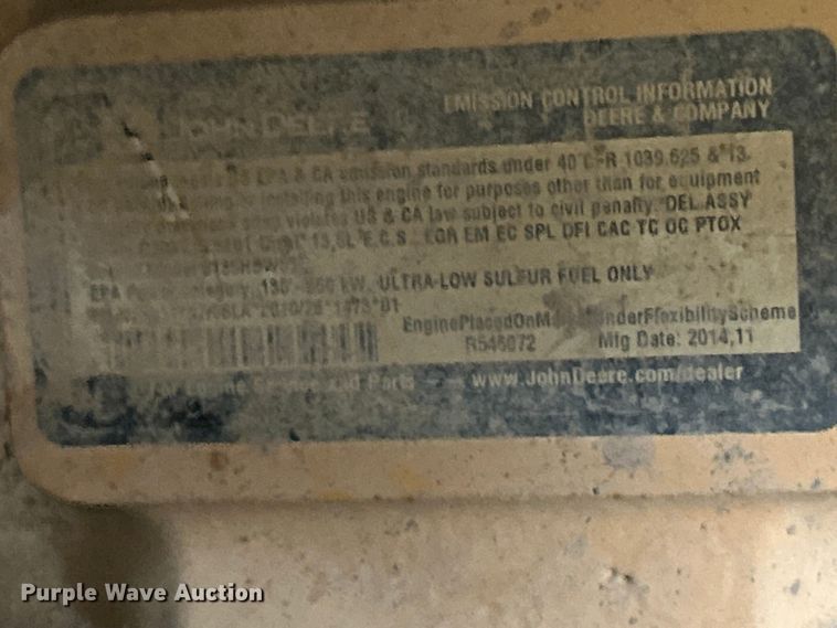 image for item ET6680 2015 John Deere 410E articulated haul truck