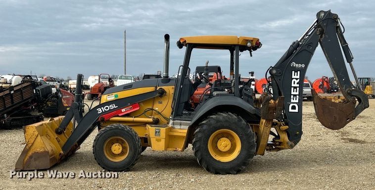 image for item ET6701 2017 John Deere 310SL backhoe