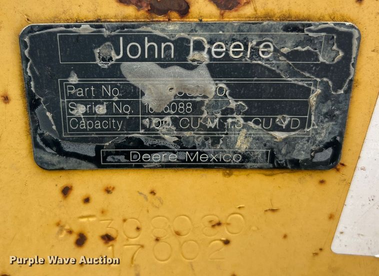 image for item ET6701 2017 John Deere 310SL backhoe