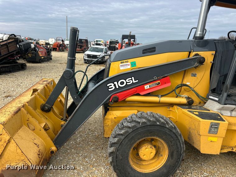 image for item ET6701 2017 John Deere 310SL backhoe