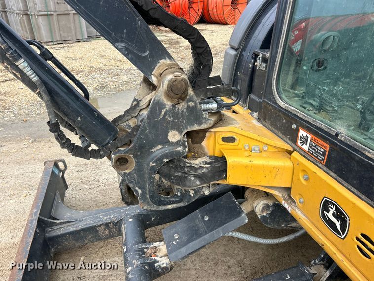 image for item ET6702 2021 John Deere 50G mini excavator