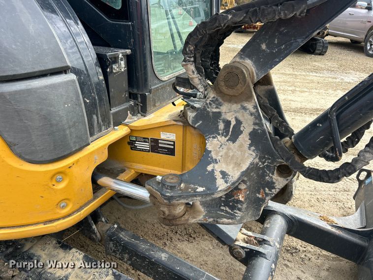 image for item ET6702 2021 John Deere 50G mini excavator