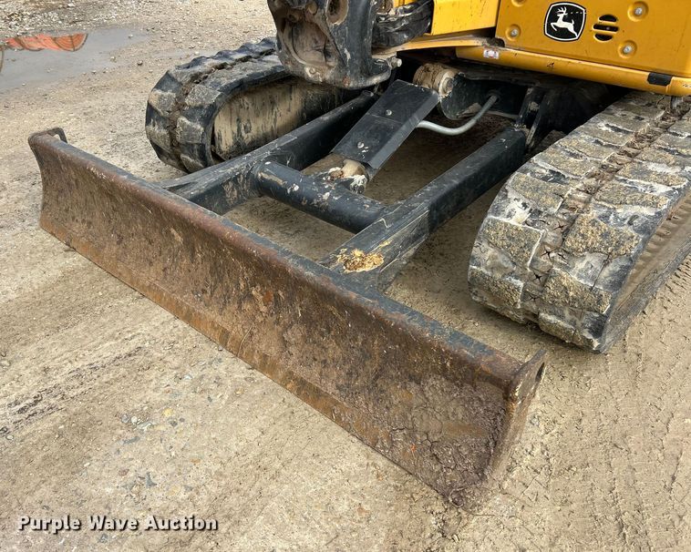 image for item ET6702 2021 John Deere 50G mini excavator