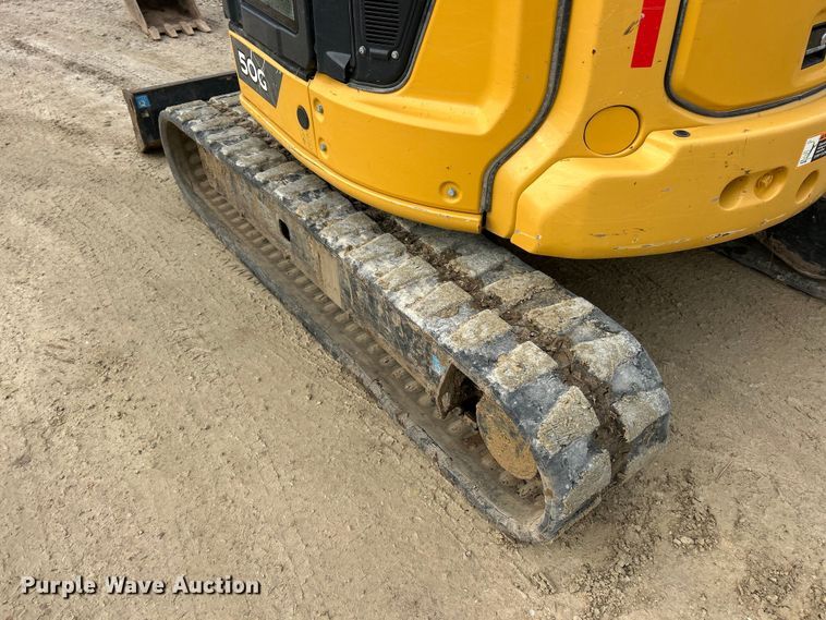 image for item ET6702 2021 John Deere 50G mini excavator