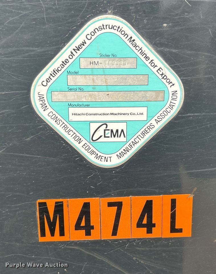 image for item ET6702 2021 John Deere 50G mini excavator