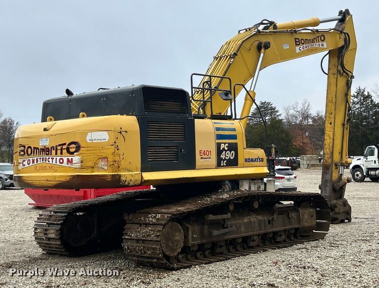 image for item ET6710 2013 Komatsu PC490LC-10 excavator