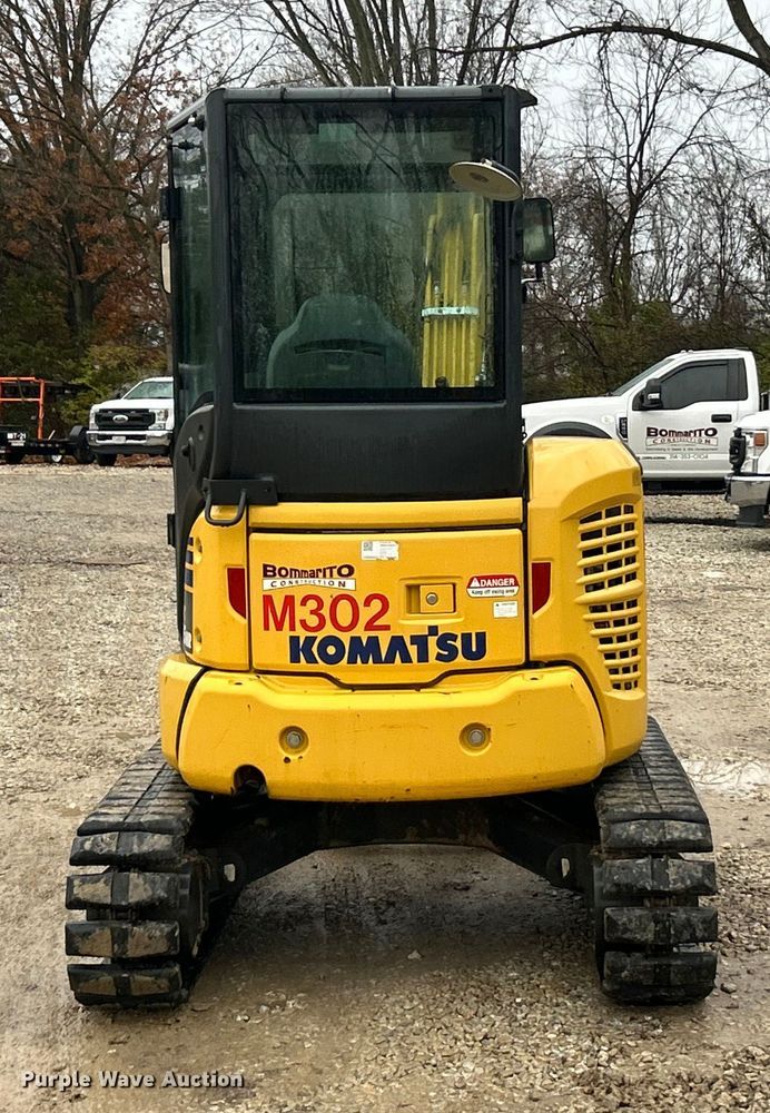 image for item ET6711 2020 Komatsu PC35MR-5 mini excavator