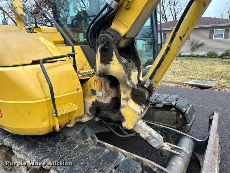 image for item ET6712 2018 Komatsu PC88MR-10 mini excavator