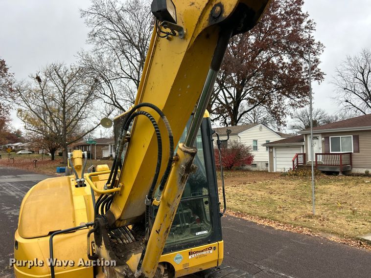 image for item ET6712 2018 Komatsu PC88MR-10 mini excavator